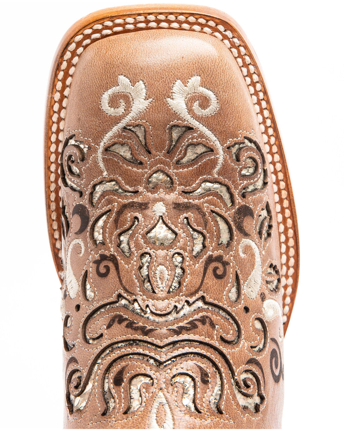 Shyanne Women's Hybrid Leather TPU Verbena Western Performance Boots - Broad Square Toe