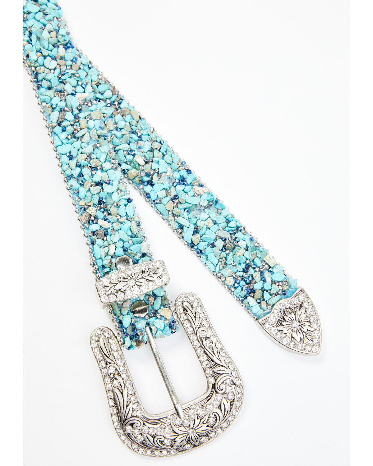 Shyanne Women's Mesh Bling Western Belt