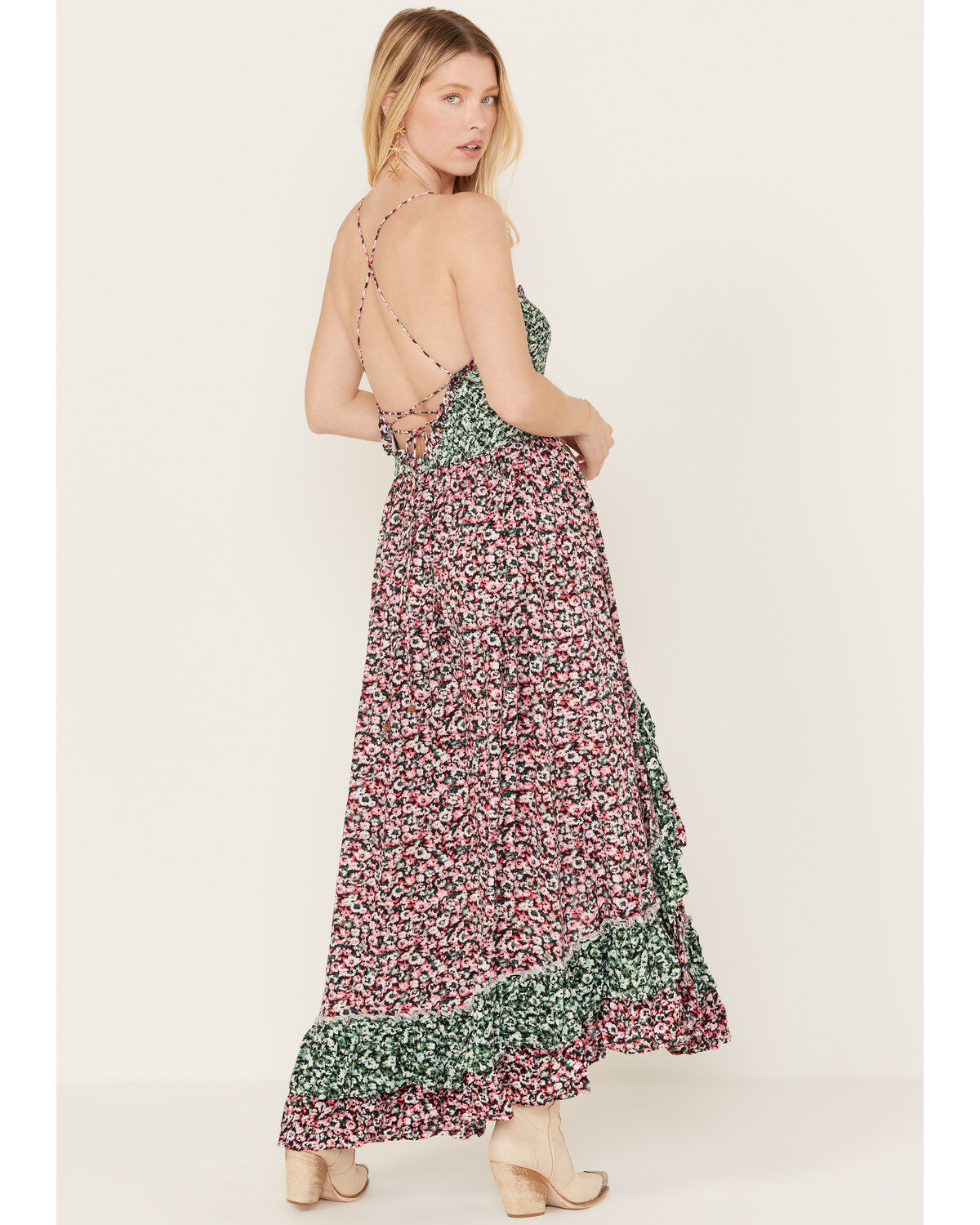 Free People Women's One I Love Floral Maxi Dress