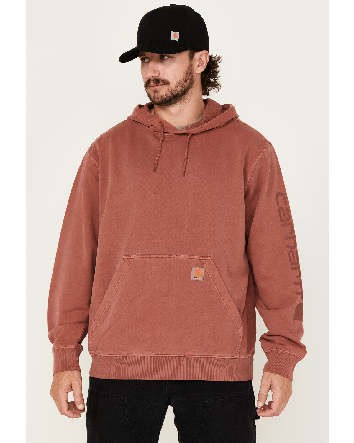 Carhartt Men's Midweight Relaxed Fit Graphic Hooded Sweatshirt