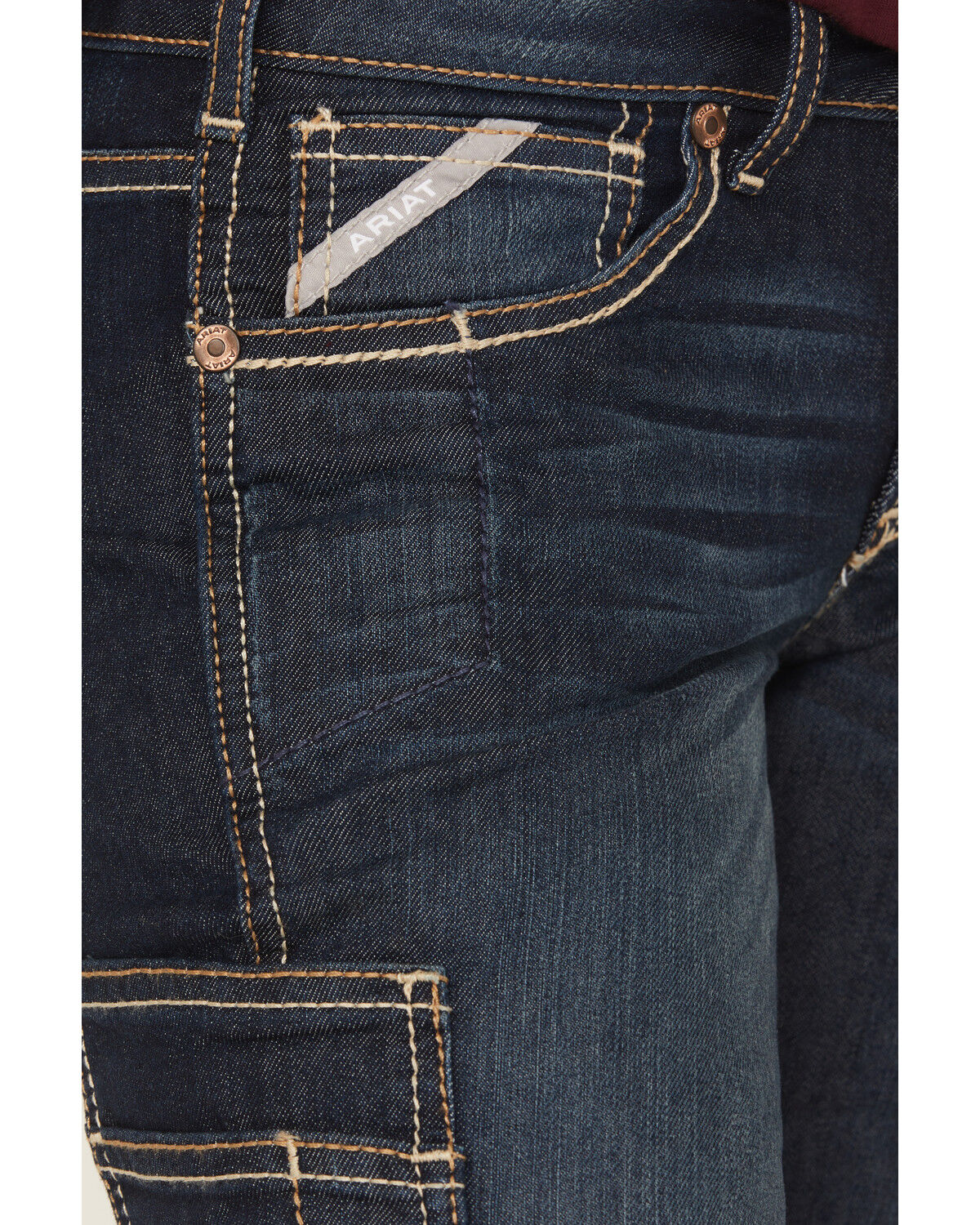 Ariat Women's Rebar Mid Rise Durastretch Riveter Work Bootcut Jeans