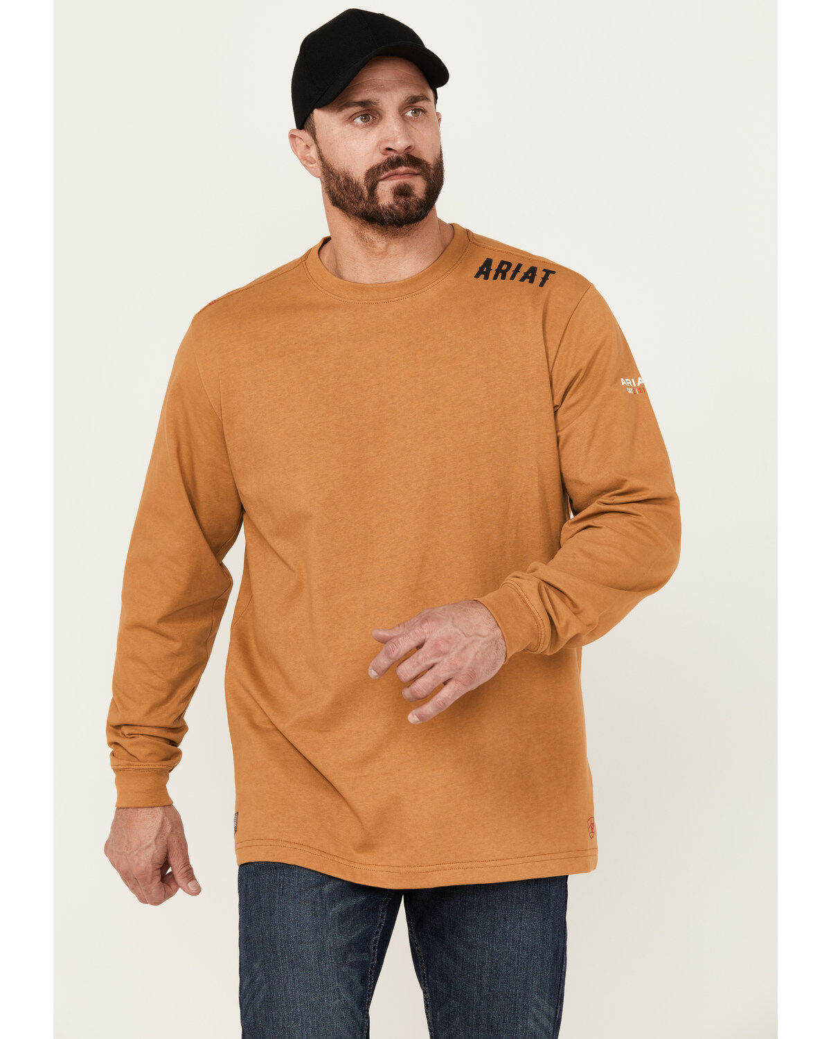 Ariat Men's FR Work Hard Live Free Long Sleeve T-Shirt