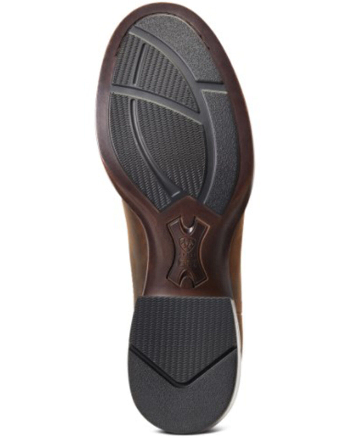 Ariat Men's Booker Distressed Brown Ultra Full-Grain Leather Ankle Boot - Round Toe