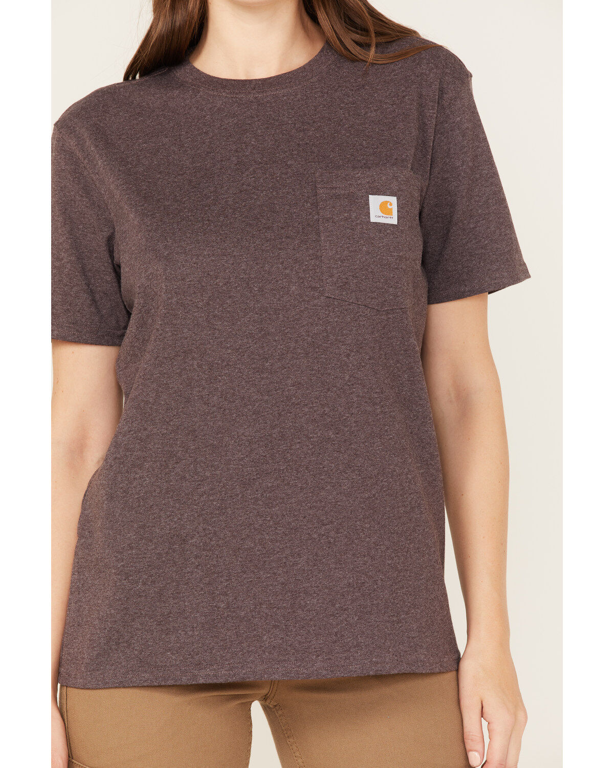 Carhartt Women's Heavyweight Pocket Short Sleeve Work Tee