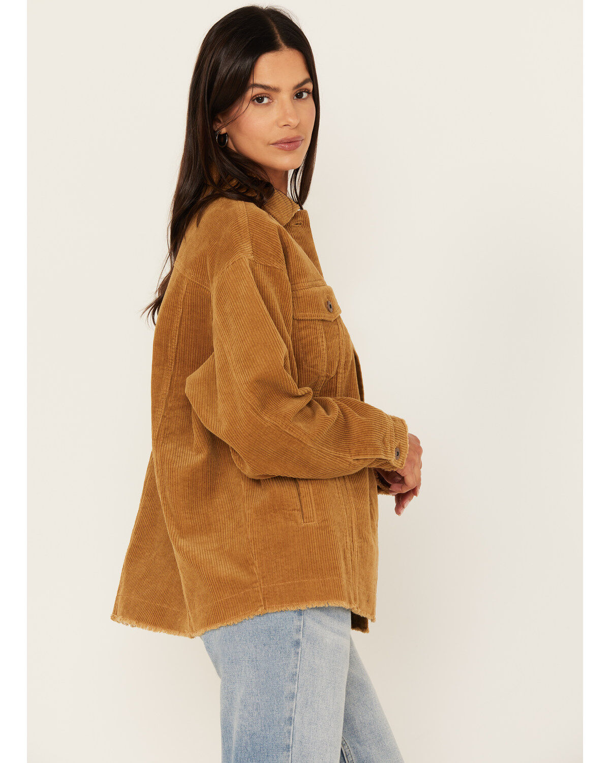 Cleo + Wolf Women's Corduroy Shacket
