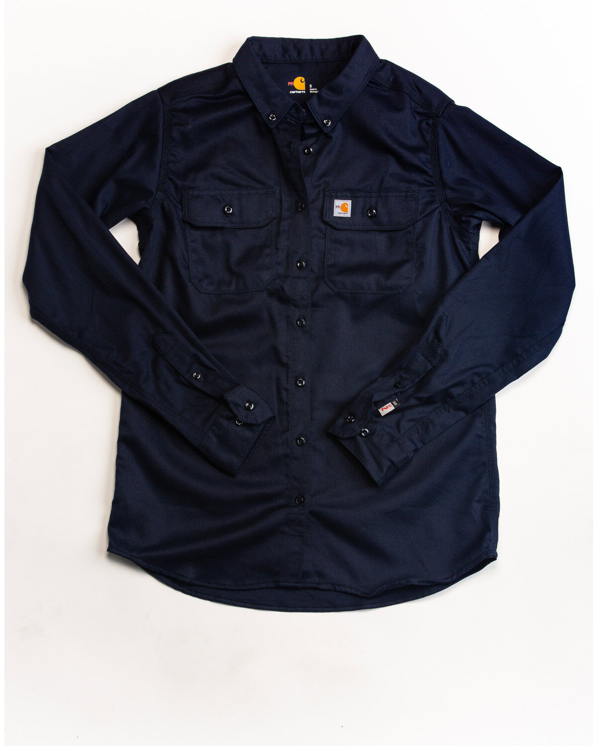 Carhartt Women's FR Rugged Flex Long Sleeve Button-Down Work Shirt