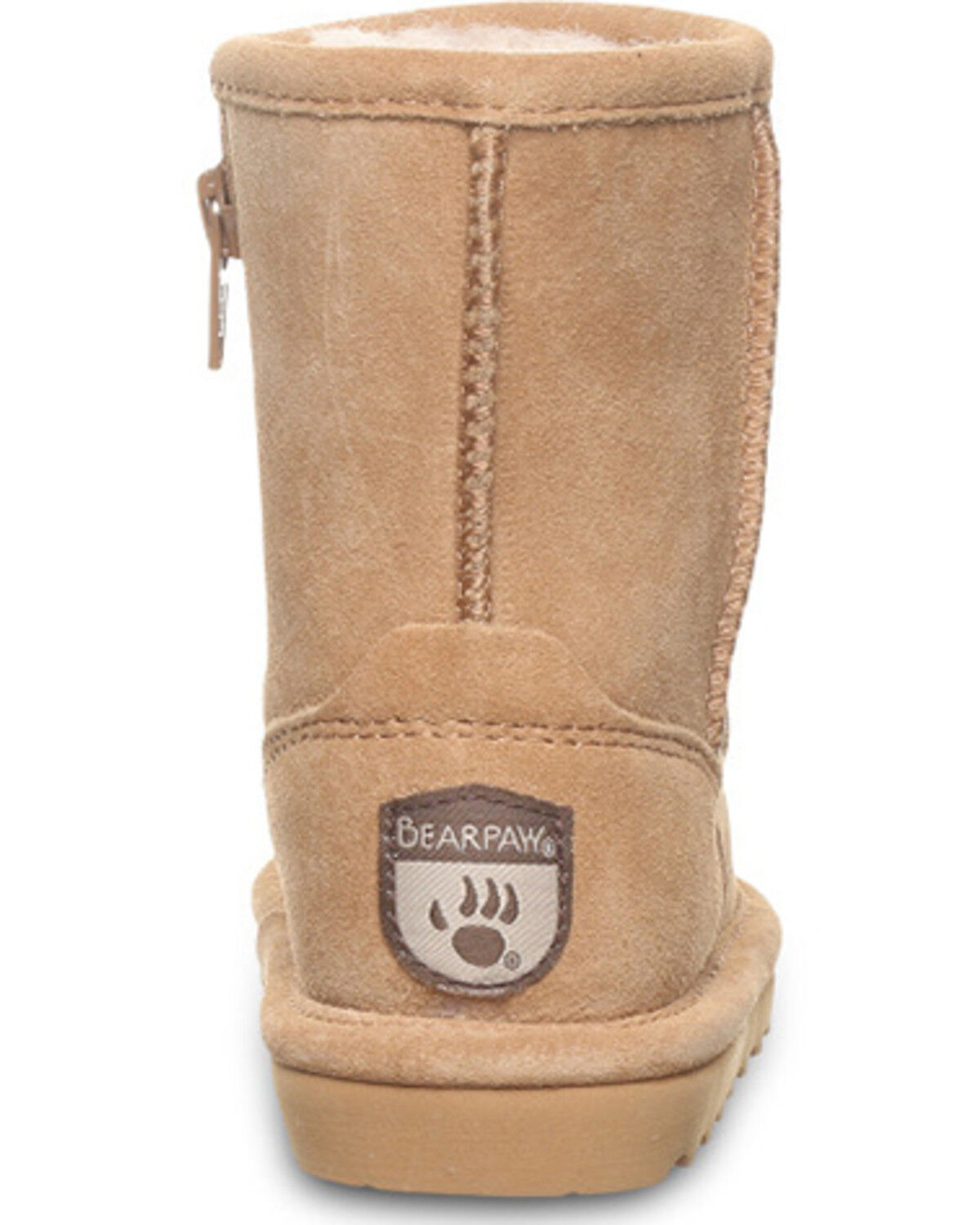 Bearpaw Toddler Girls' Elle Zipper Casual Boots