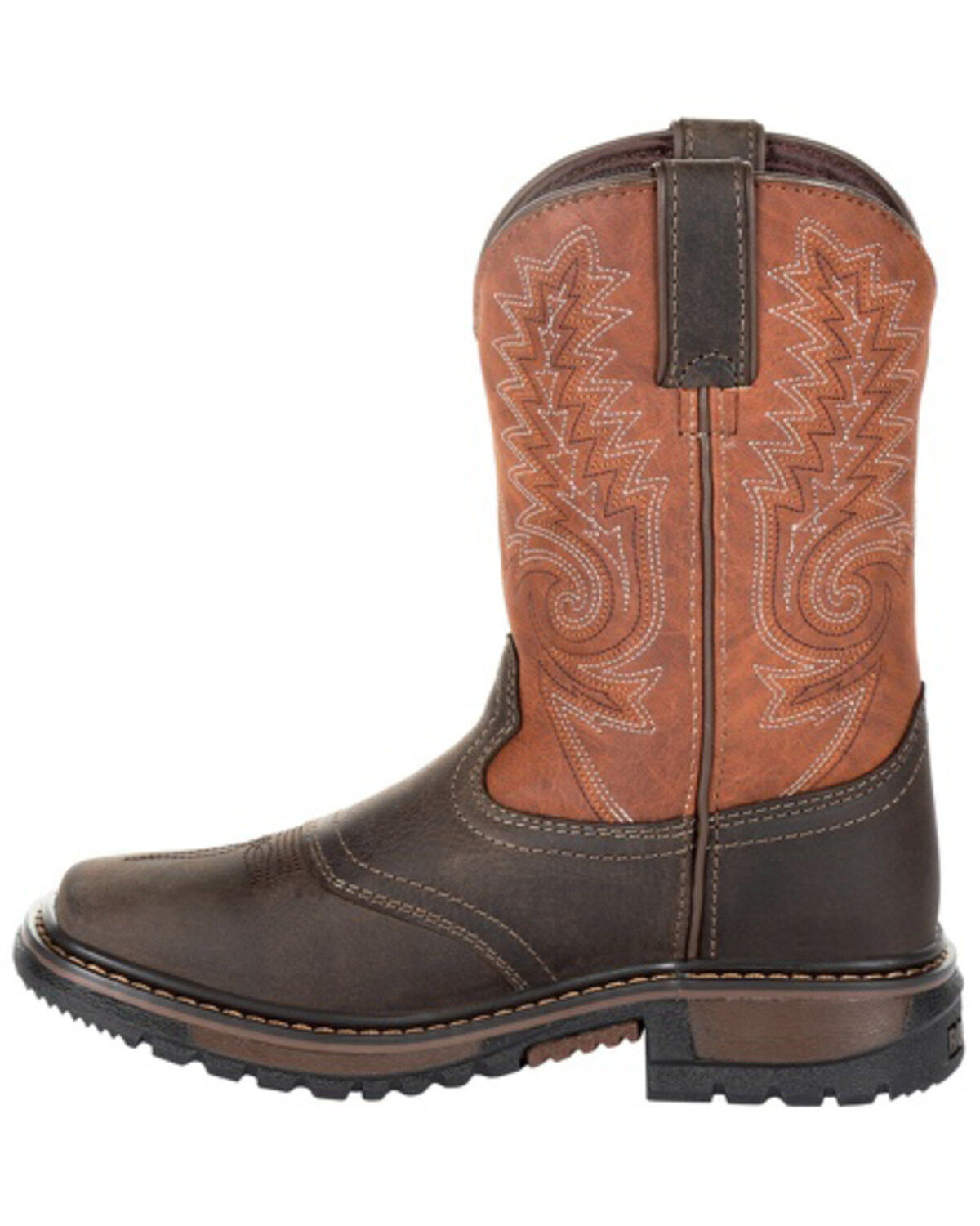 Rocky Boys' Ride FLX Western Boots - Square Toe