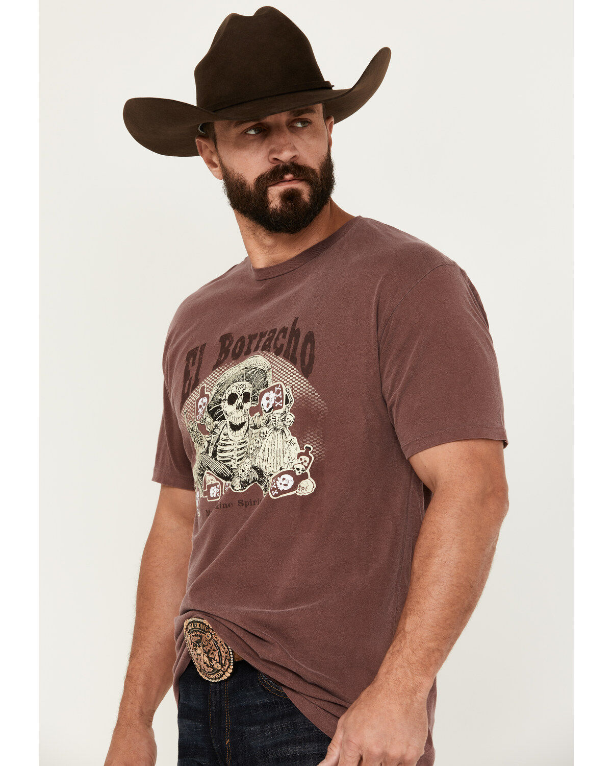 Moonshine Spirit Men's El Borracho Short Sleeve T-Shirt
