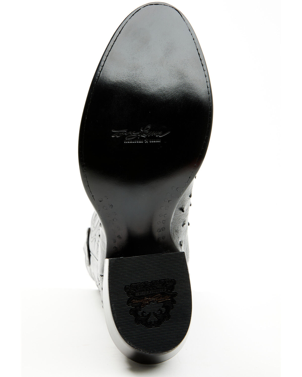 Tony Lama Men's Exotic Full Quill Ostrich Western Boots - Round Toe