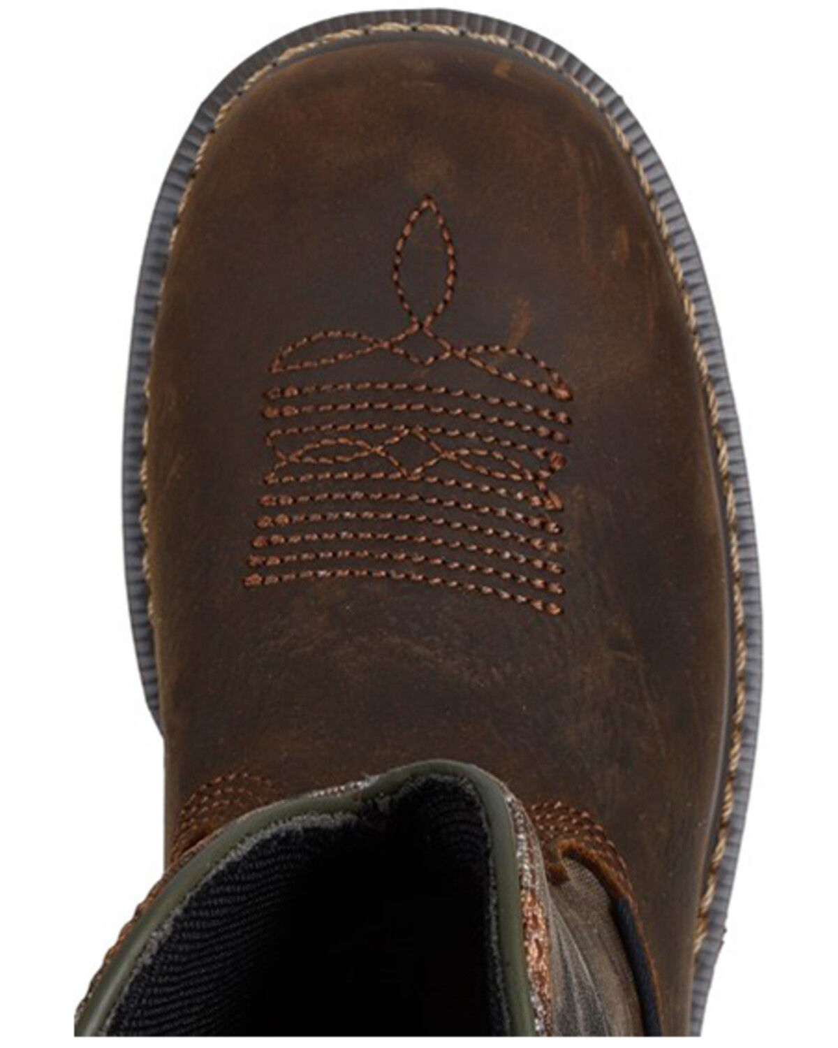 Skechers X John Deere Boys' Moss Burrow Waterproof Boots - Round Toe