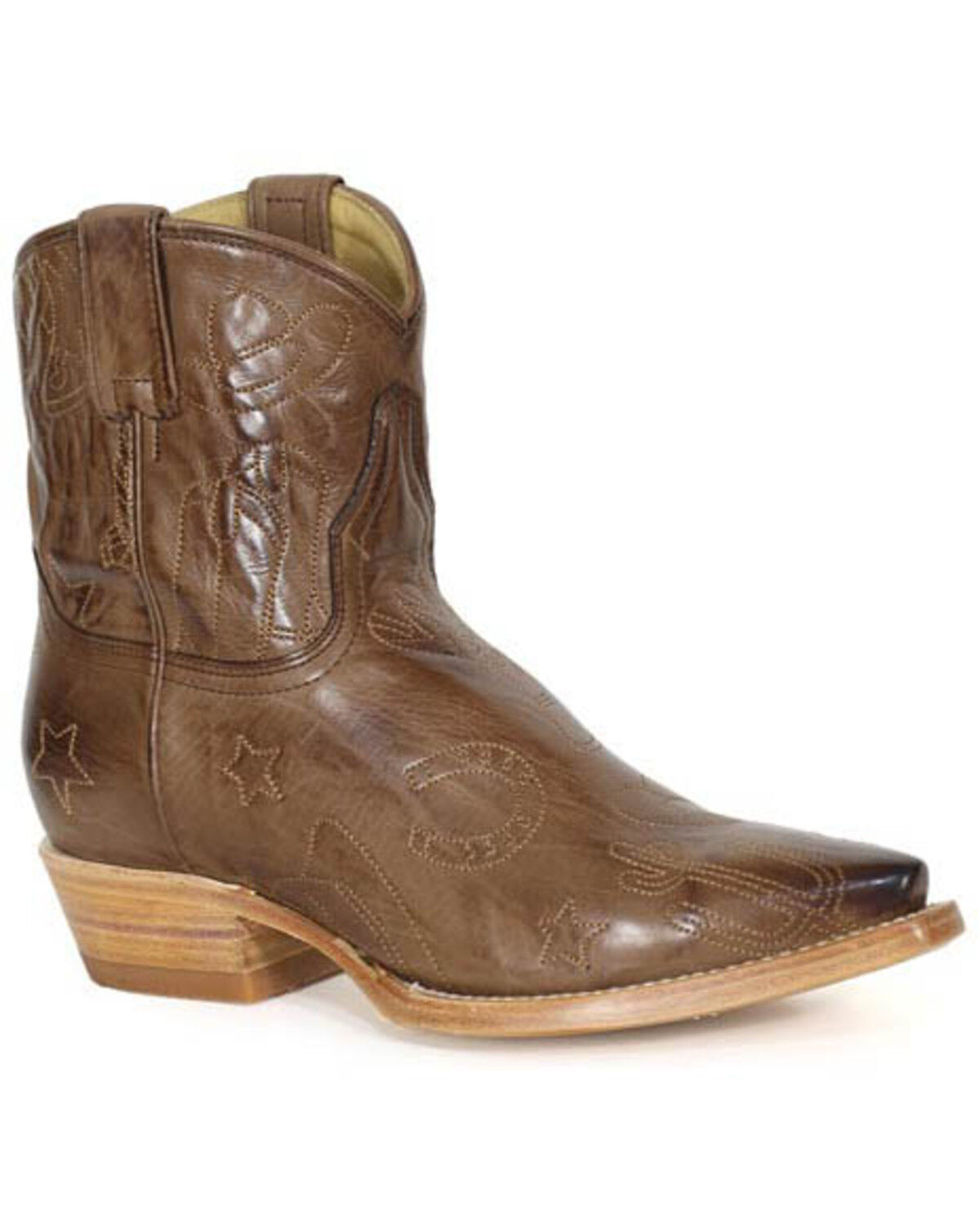 Stetson Women's Dolly Western Booties - Snip Toe