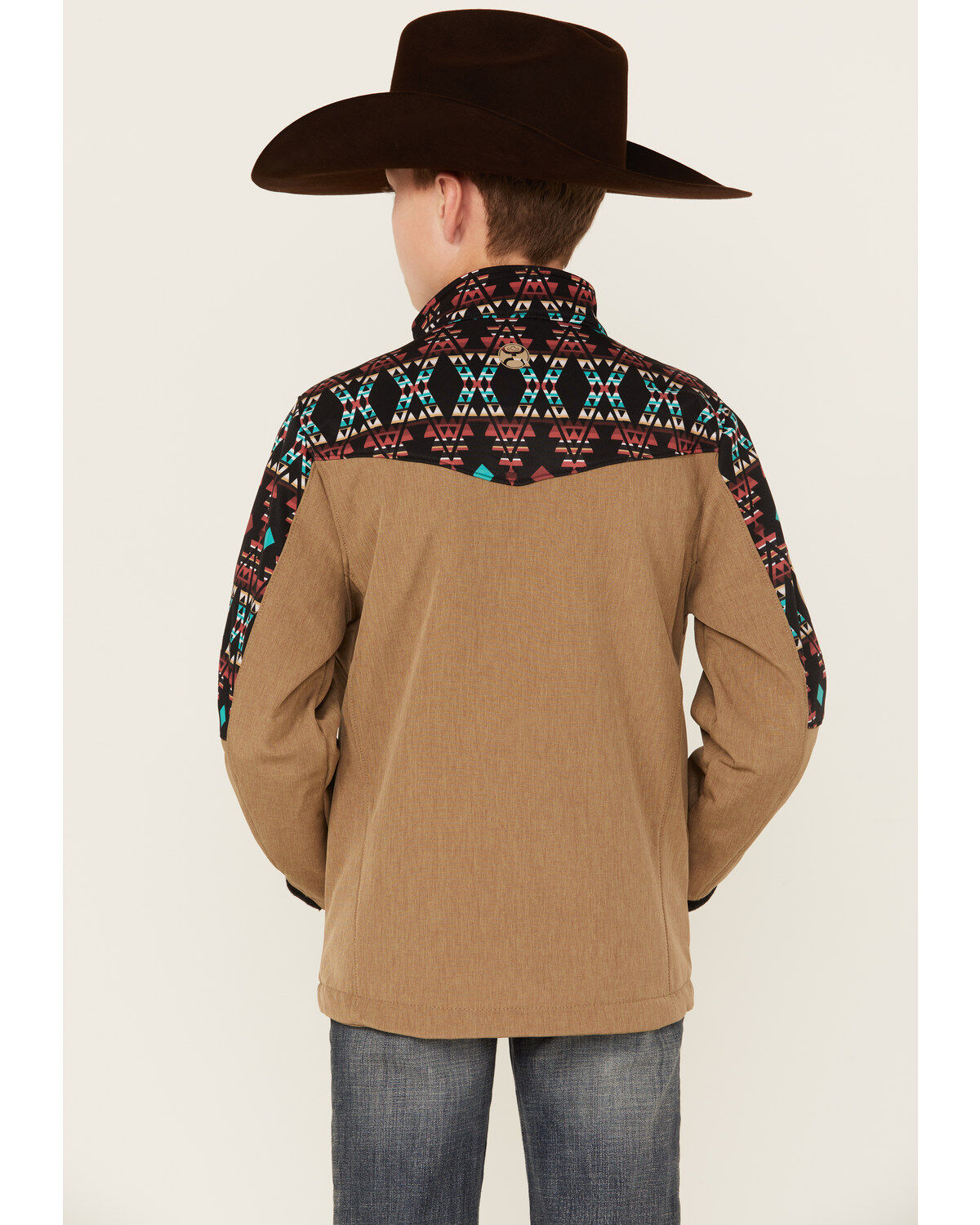 Hooey Boys' Color Blocked Softshell Jacket