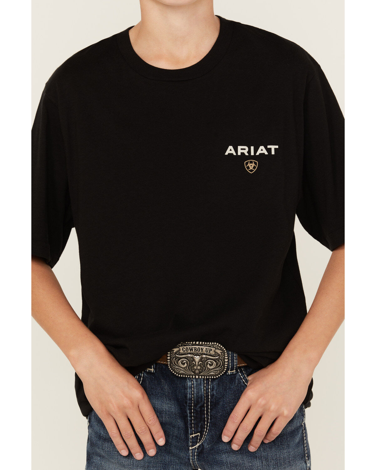 Ariat Boys' American Rancher Short Sleeve Graphic T-Shirt