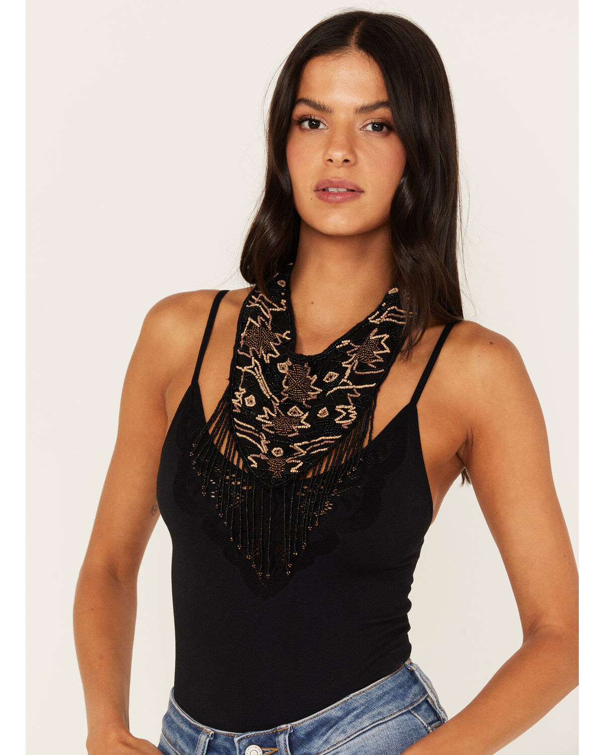 Idyllwind Women's Martingale Beaded Bandana Necklace