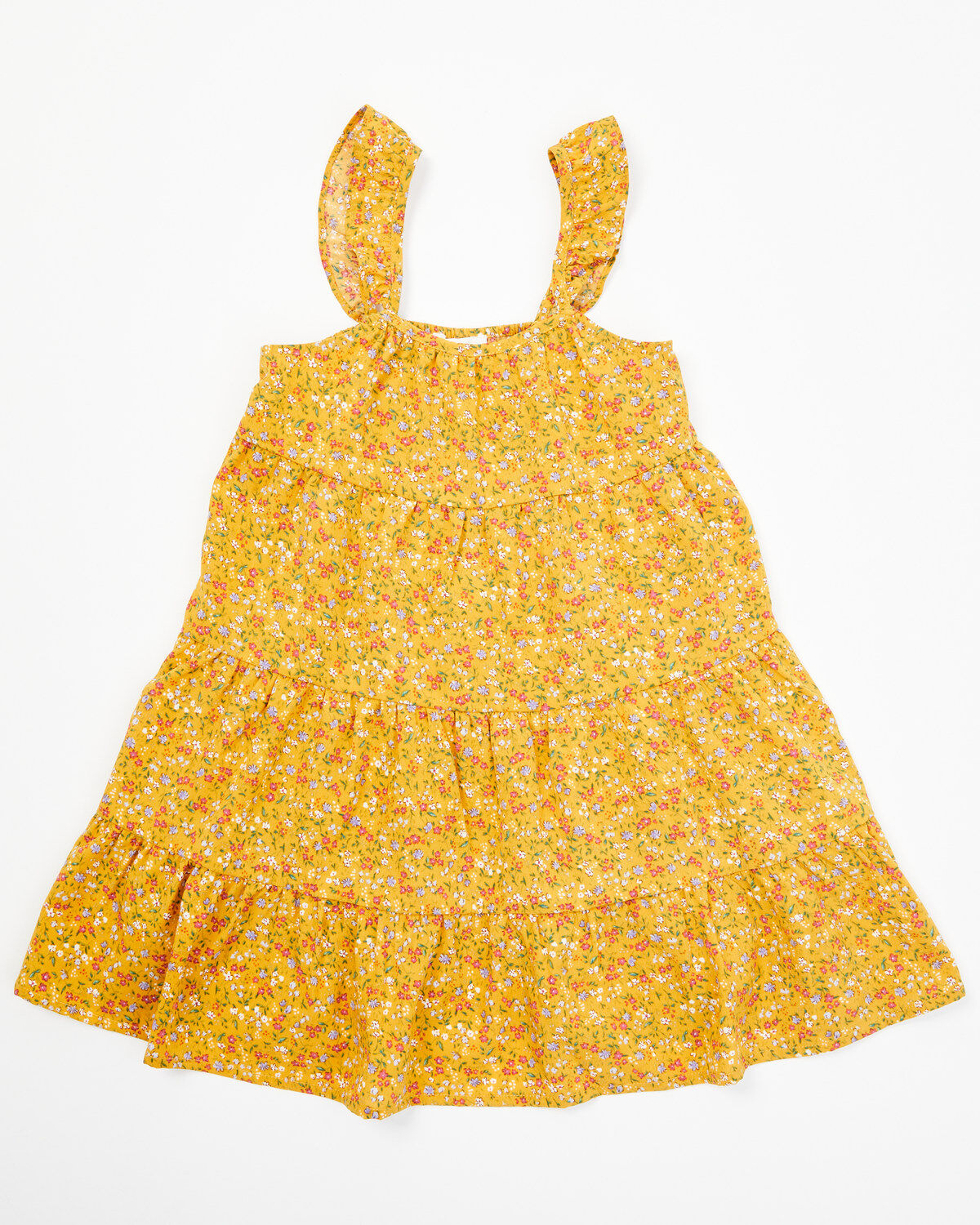 Yura Toddler Girls' Floral Print Sleeveless Dress