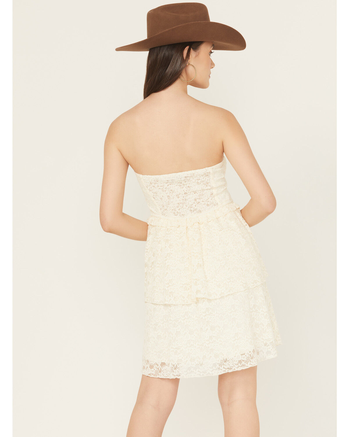 Originality Women's Boot Barn Exclusive Lace Tiered Mini Dress