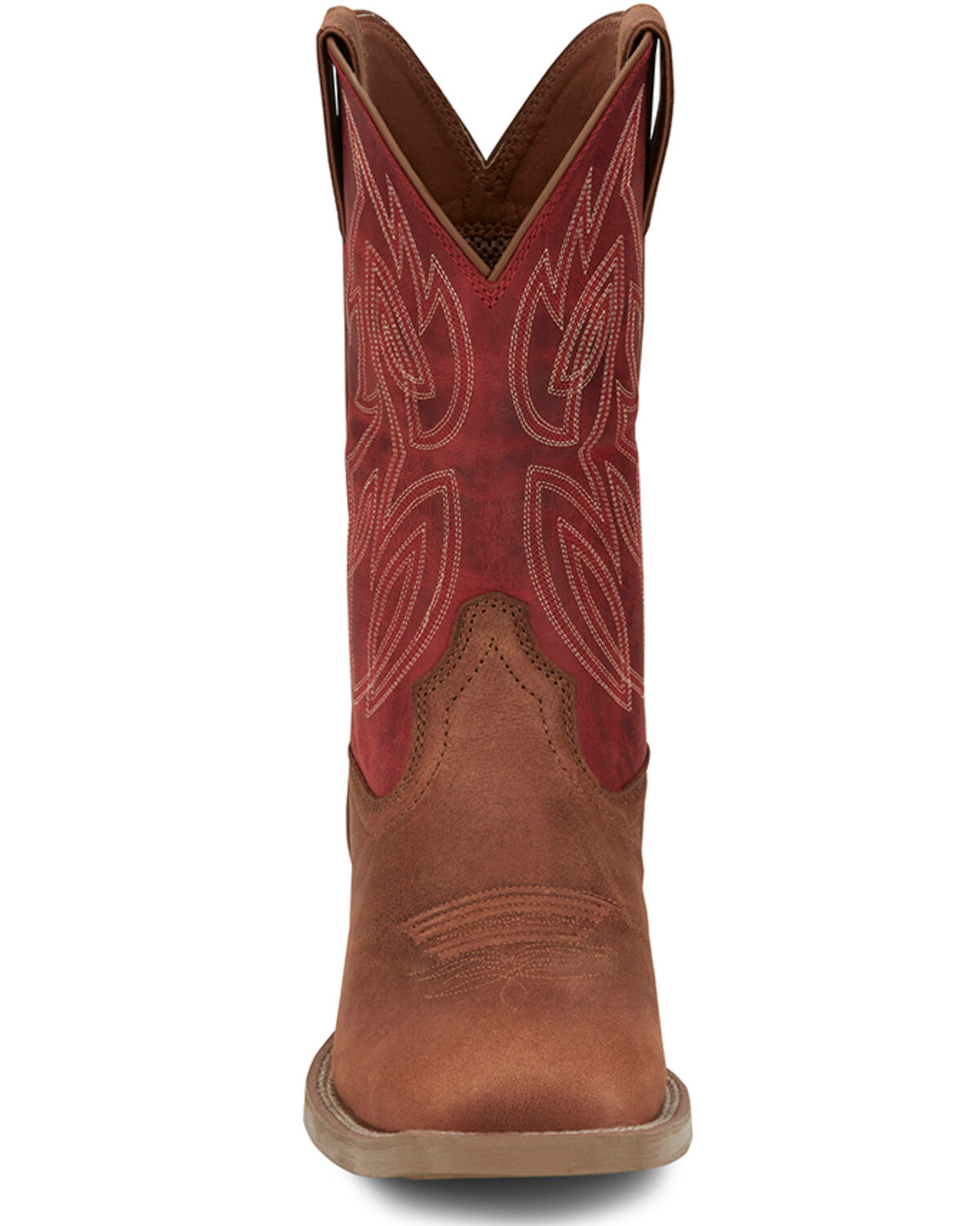 Justin Men's 11" Canter Western Boots - Broad Square Toe