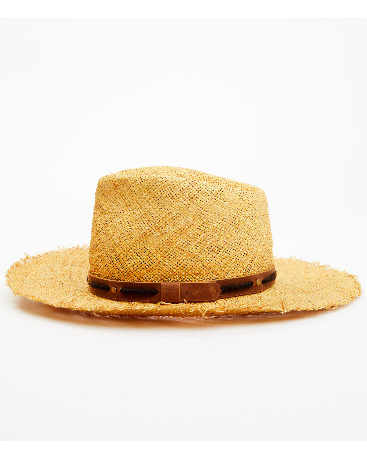 Shyanne Women's Grommet Sisal Fedora