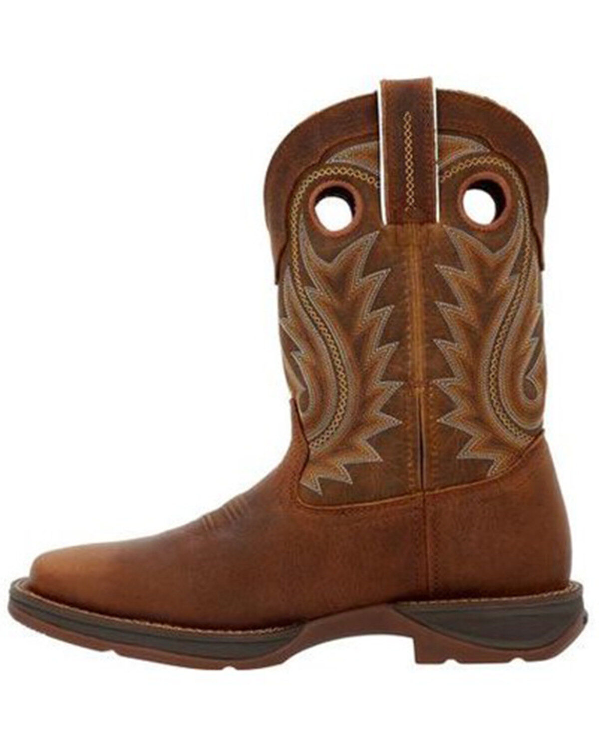 Durango Men's Rebel Chestnut Western Boots - Broad Square Toe