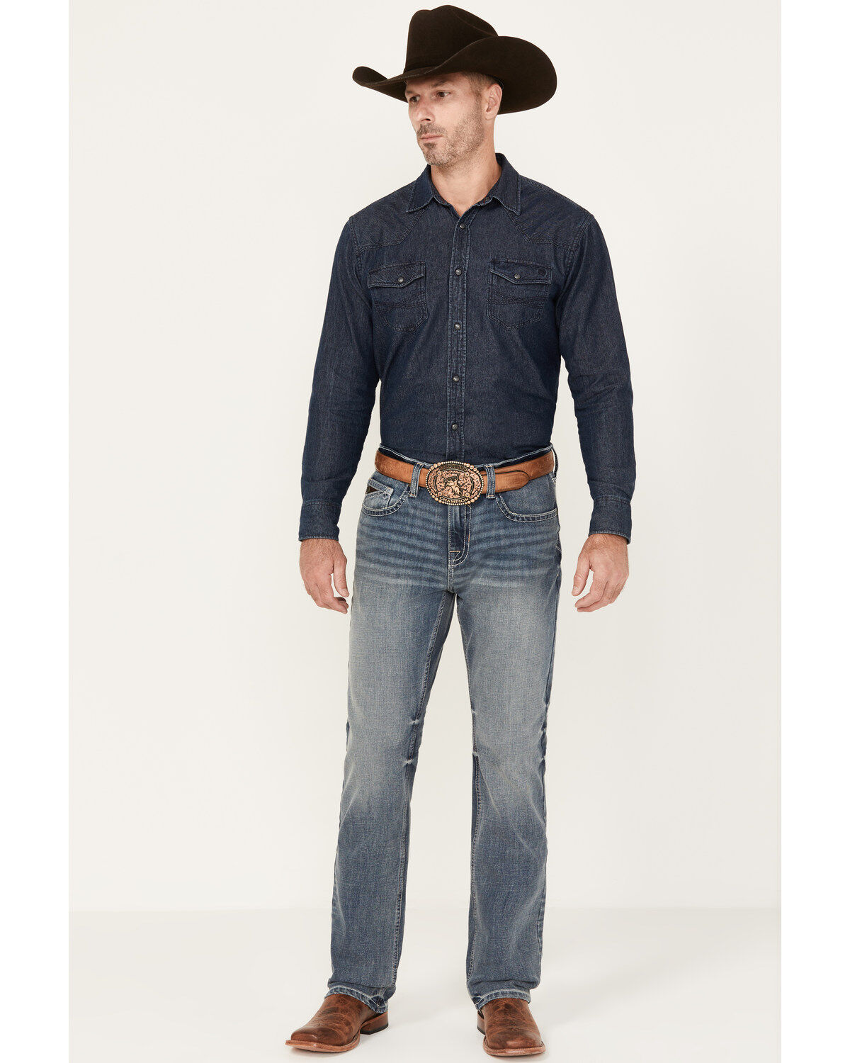 Cody James Men's Fistcuff Performance Stretch Slim Fit Straight Jeans