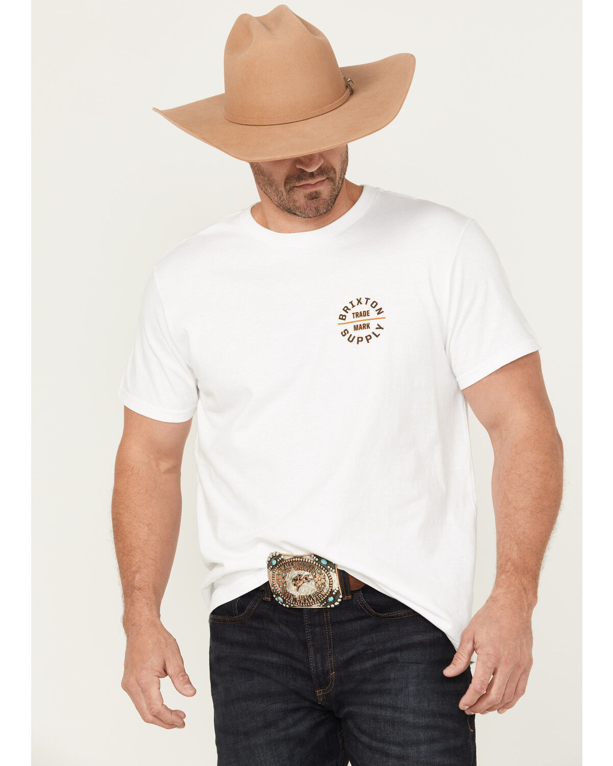 Brixton Men's Oath Short Sleeve Graphic T-Shirt