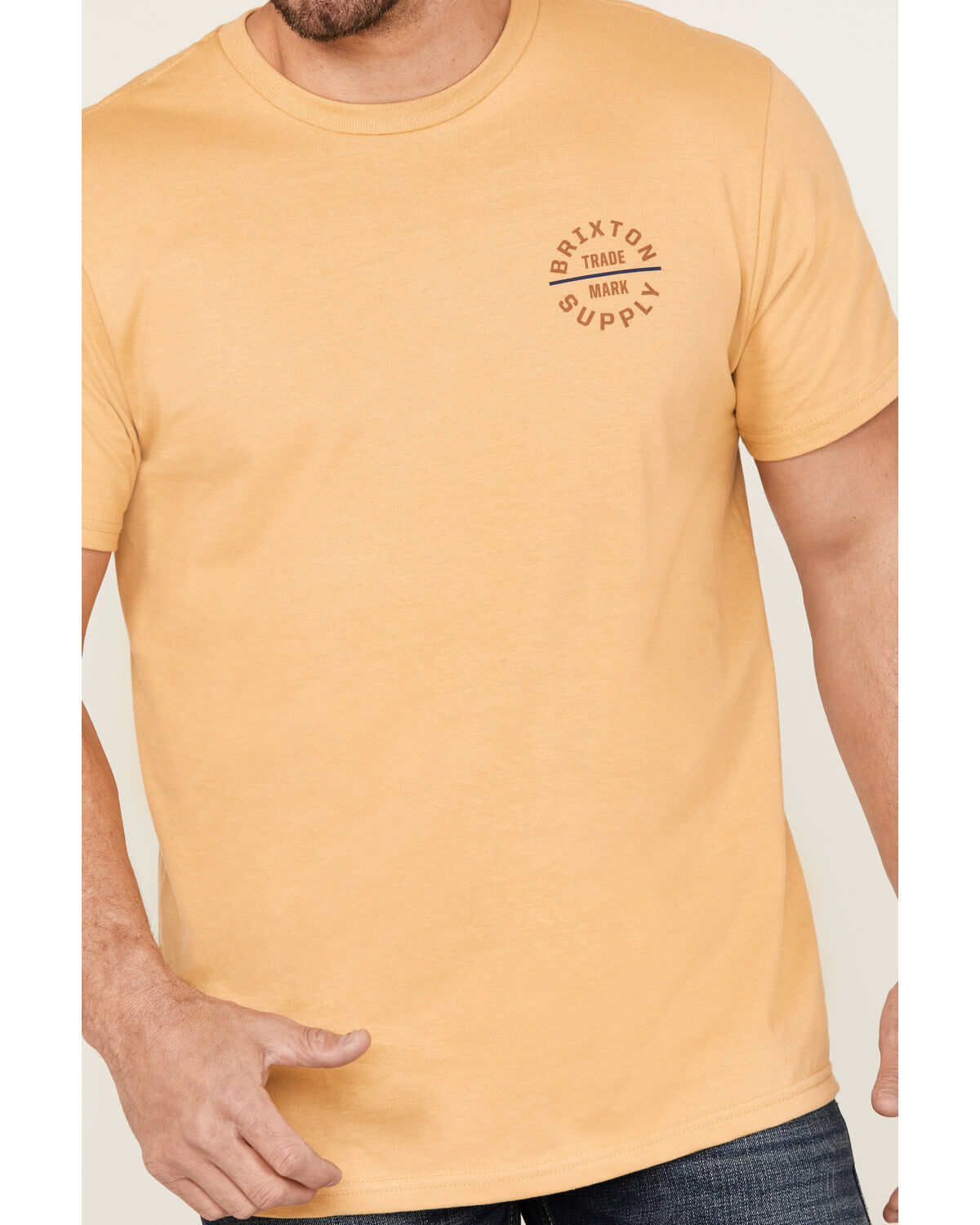 Brixton Men's Oath Logo Short Sleeve Graphic T-Shirt