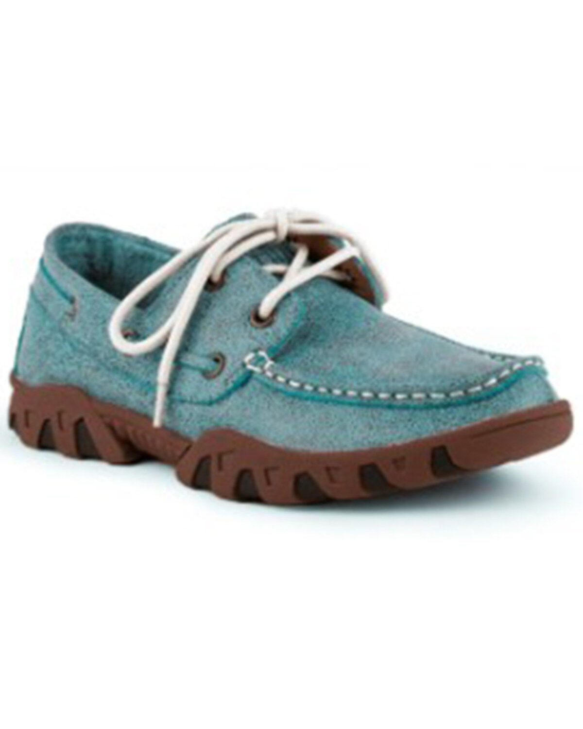 Ferrini Women's Loafer Shoes - Moc Toe