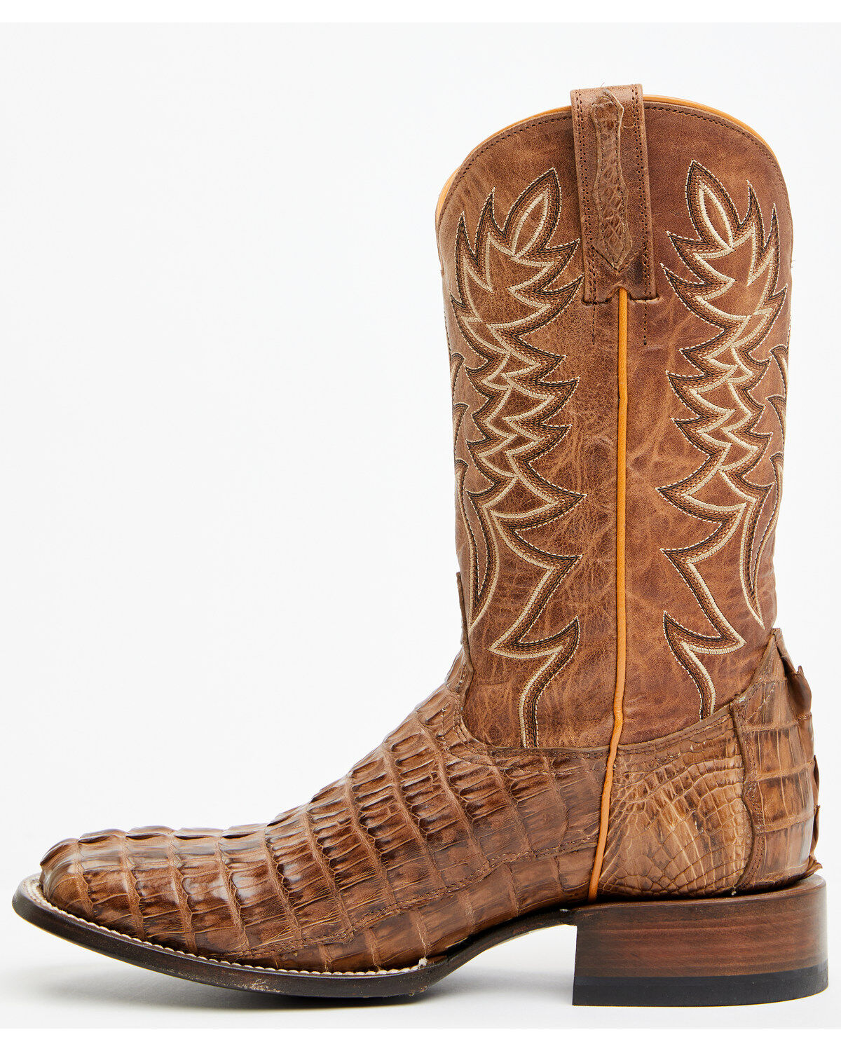 Cody James Men's Exotic Caiman Tail Western Boots - Broad Square Toe