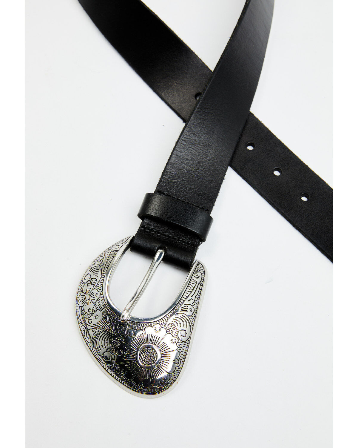 Shyanne Women's Asymmetric Buckle Leather Belt