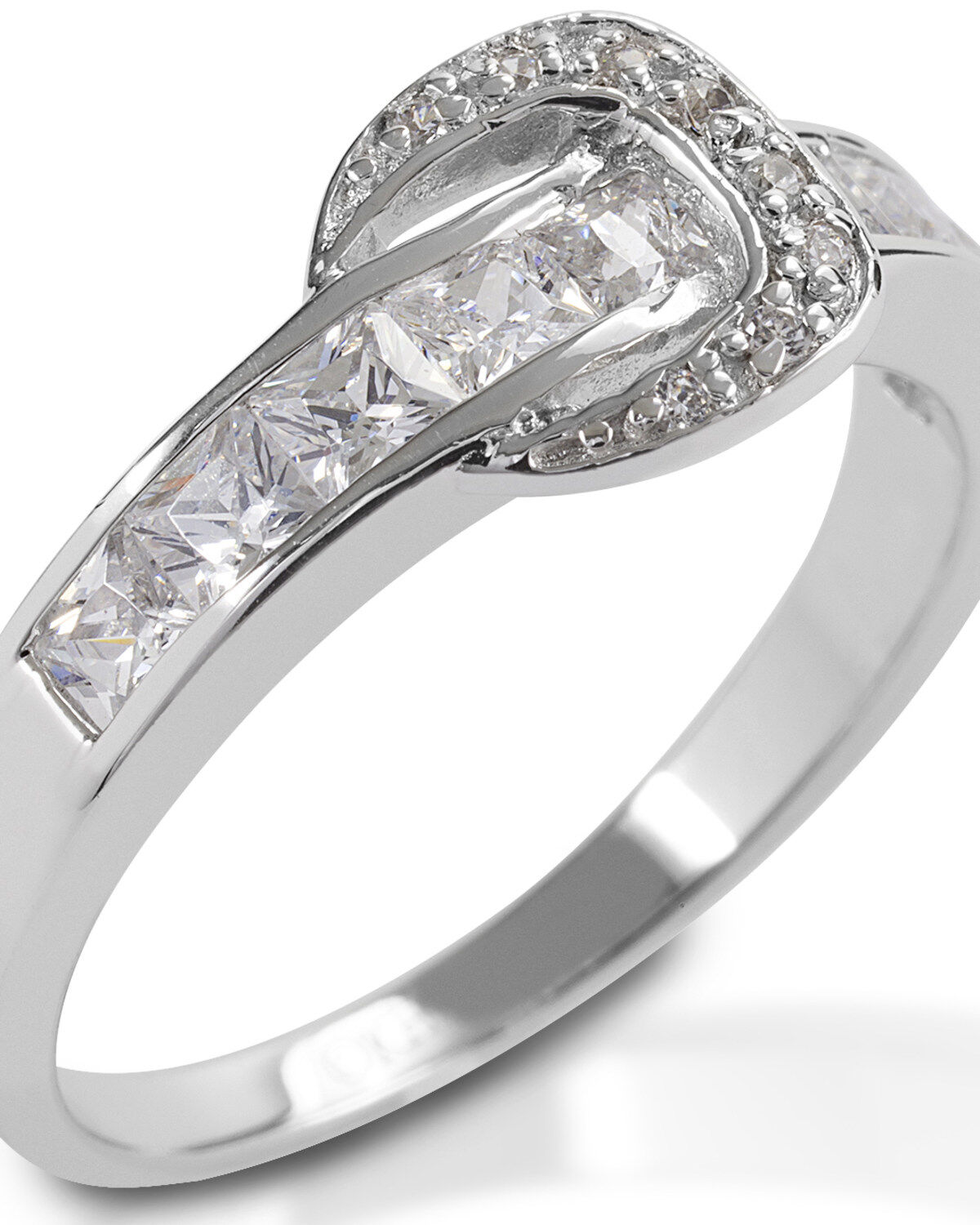 Kelly Herd Women's Contemporary Buckle Ring
