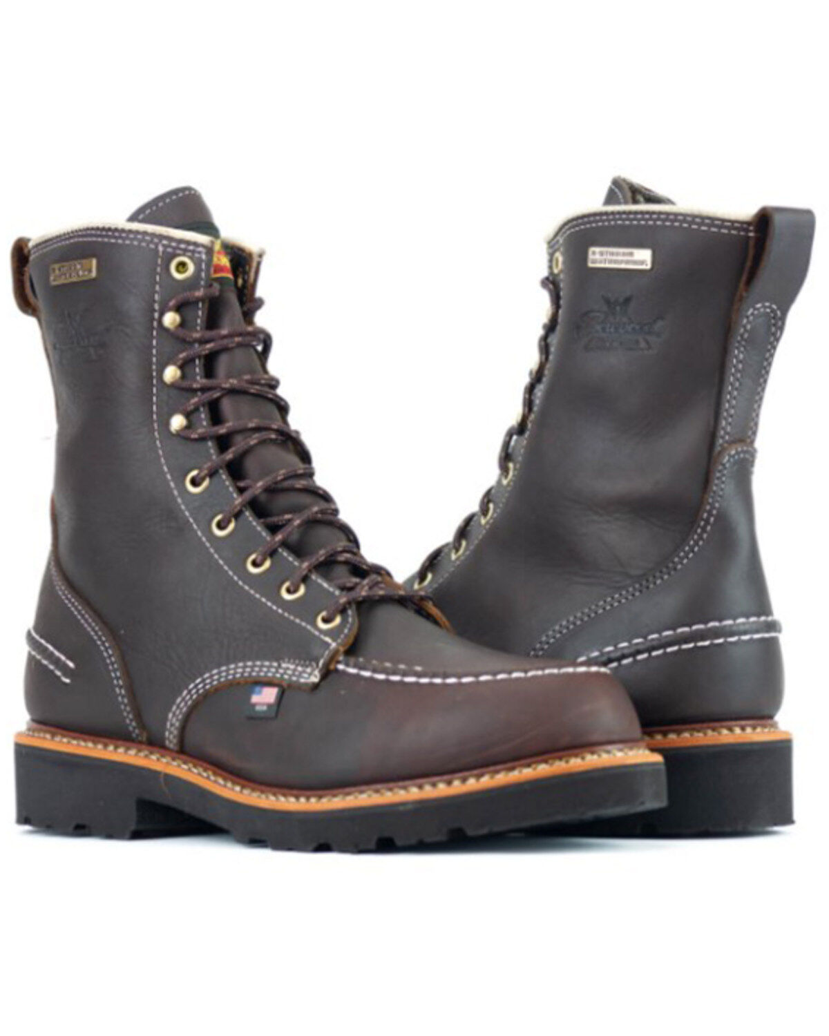 Thorogood Men's Pitstop Boots - Moc Toe