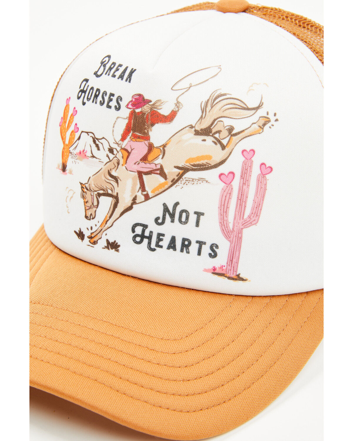 Shyanne Women's Break Horses Not Hearts Ball Cap