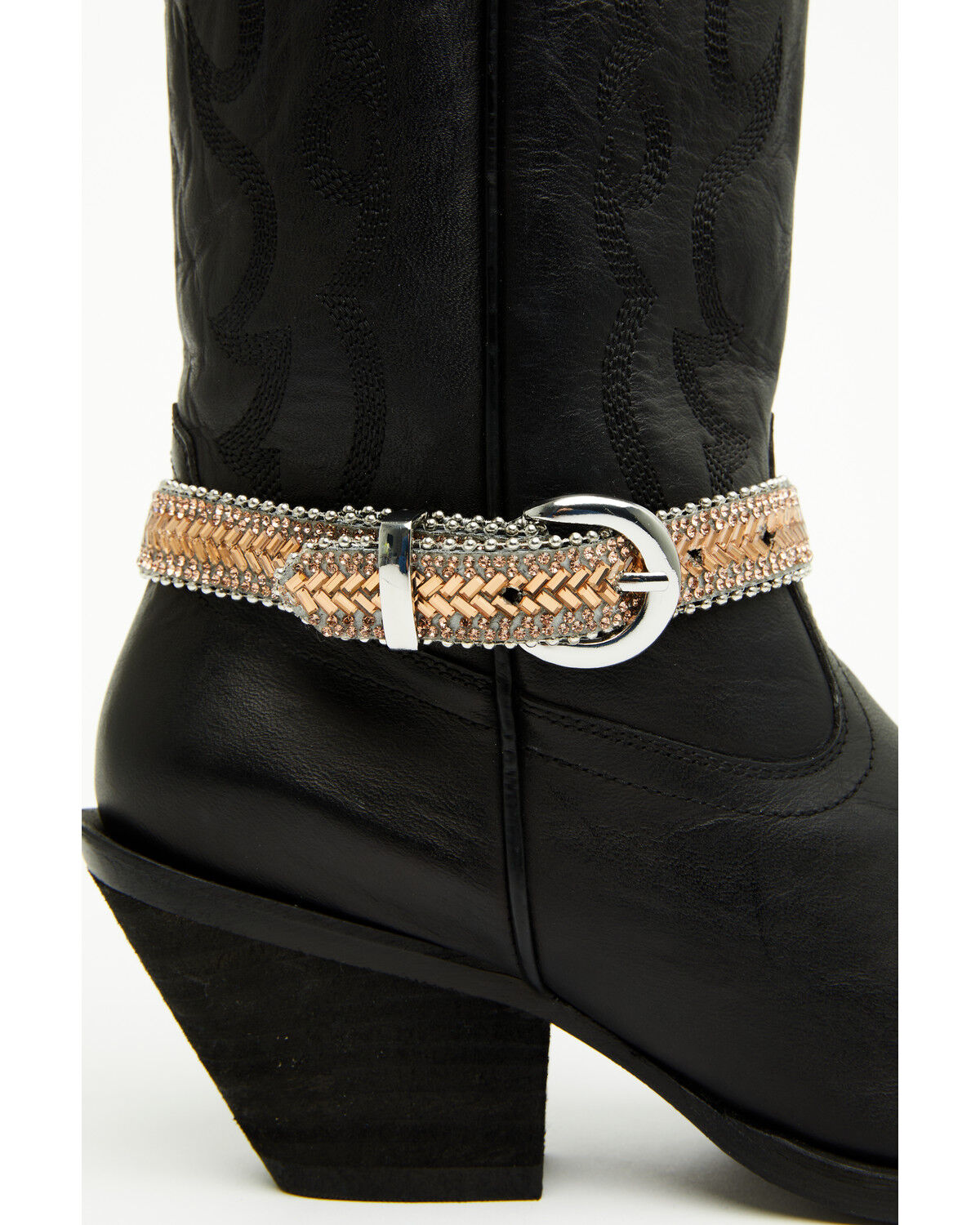 Shyanne Women's Rhinestone Boot Strap