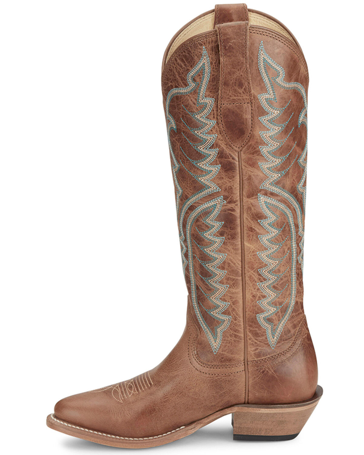 Justin Women's Evelyn Tall Western Boots - Snip Toe