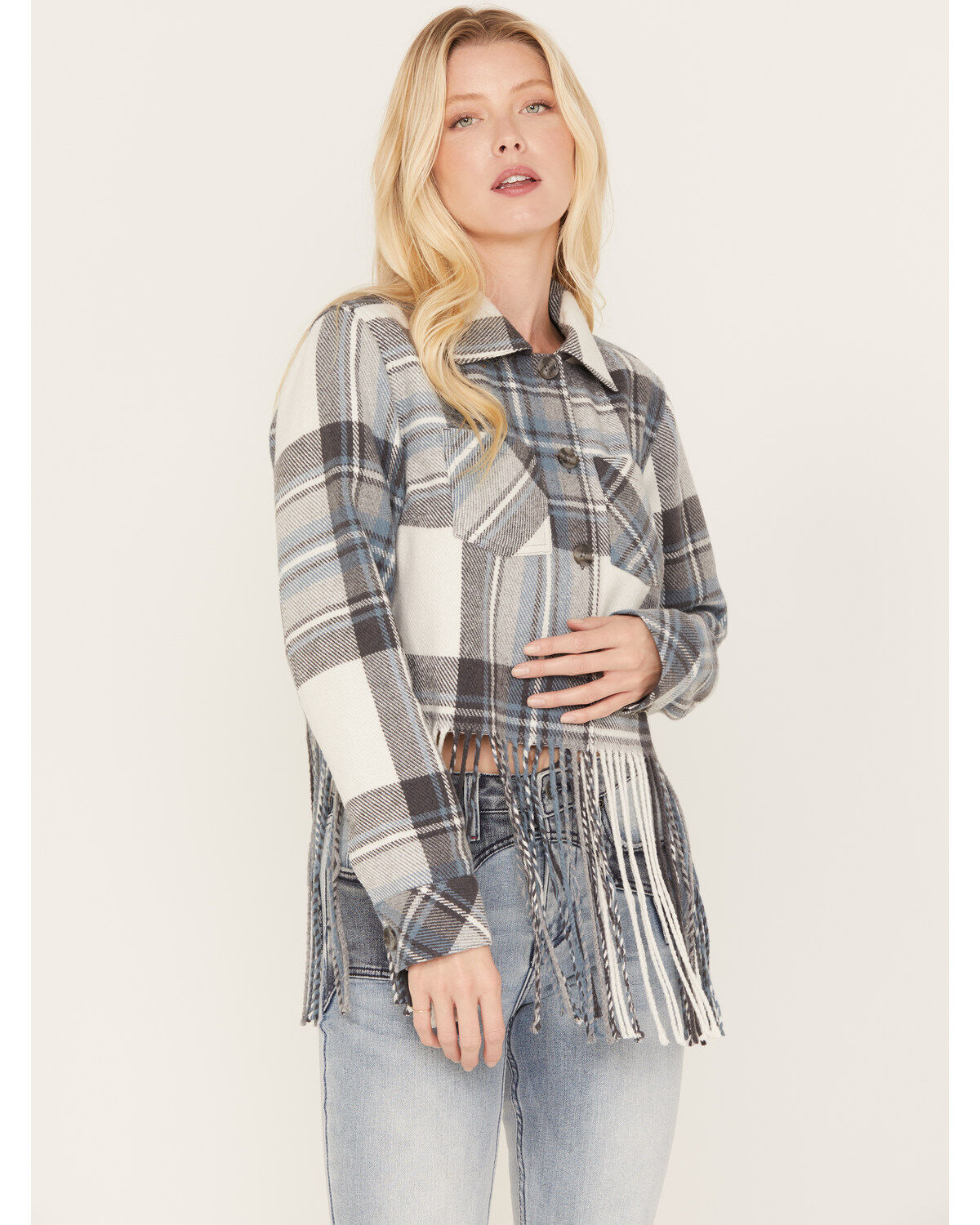 Idyllwind Women's Walker Cropped Fringe Jacket