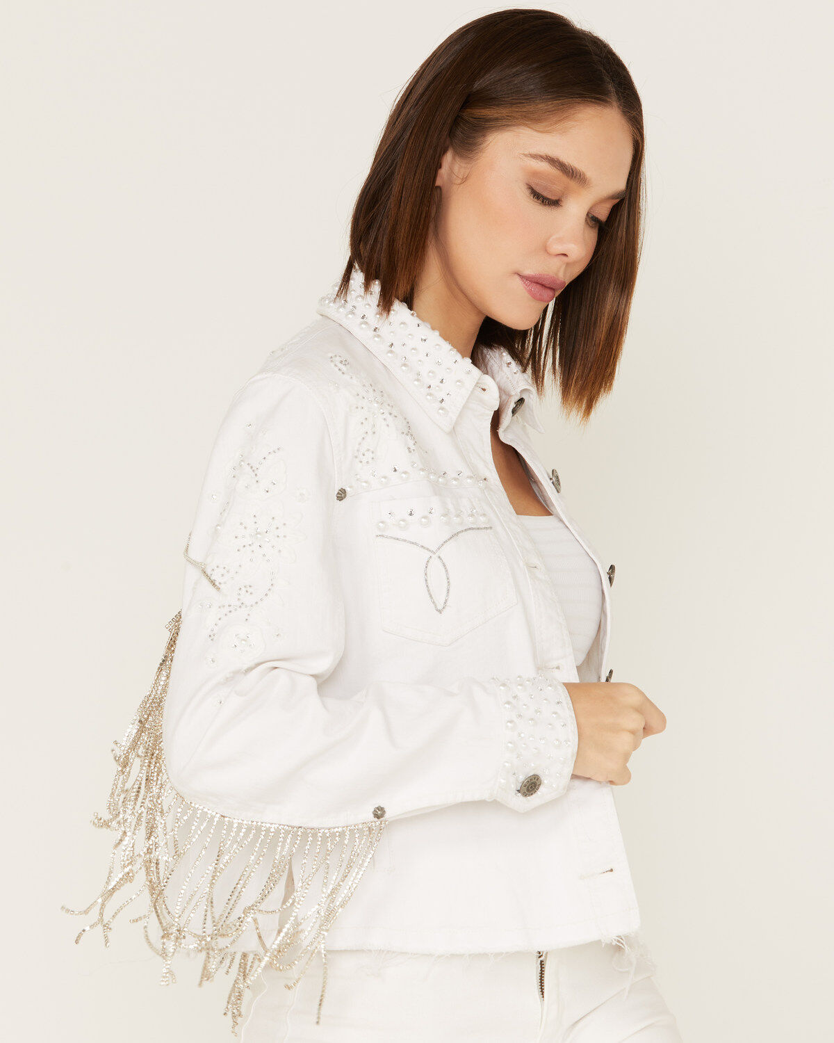 Boot Barn X Double D Ranch Women's Exclusive Hitched Denim Bridal Jacket