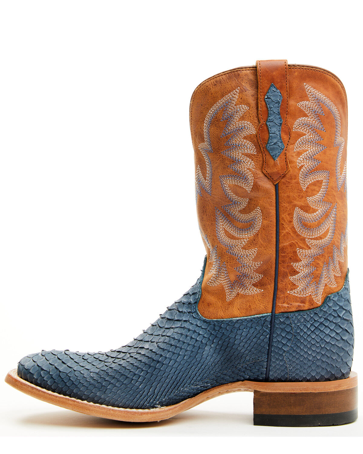 Cody James Men's Exotic Python Vulturno Western Boots - Broad Square Toe