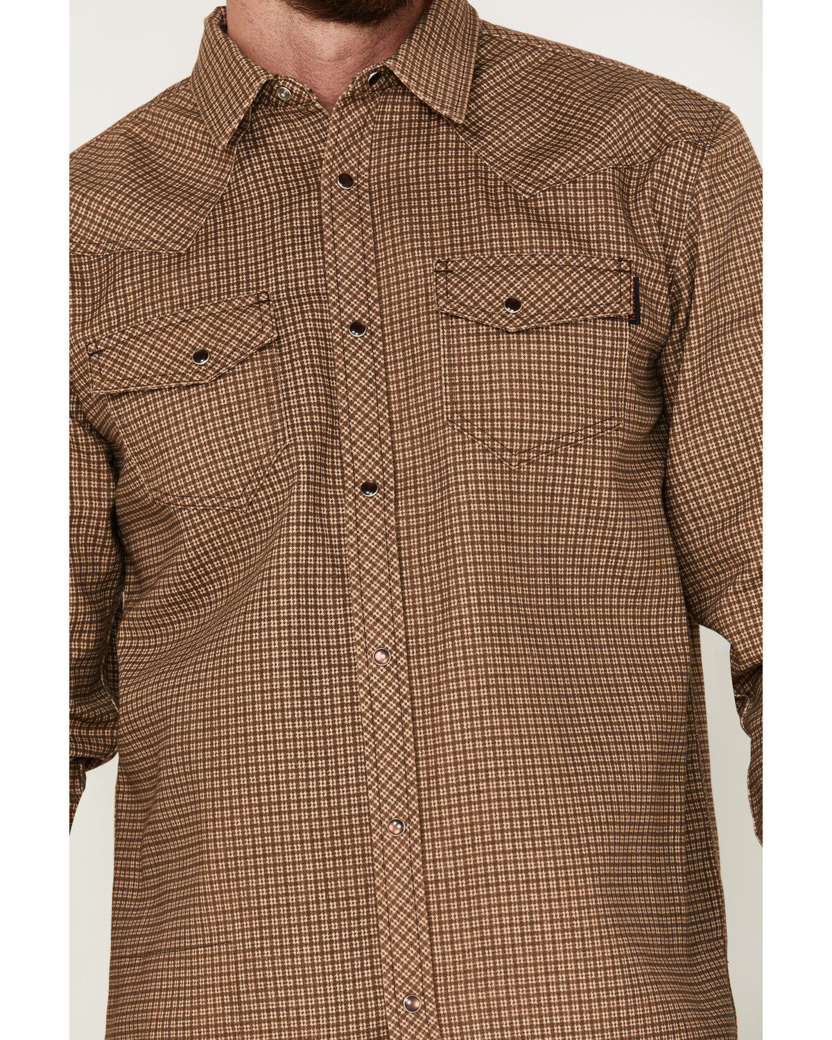 Cody James Men's FR Long Sleeve Snap Western Work Shirt