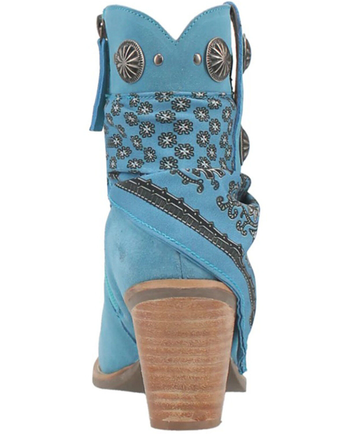 Dingo Women's Suede Bandida Western Booties - Round Toe