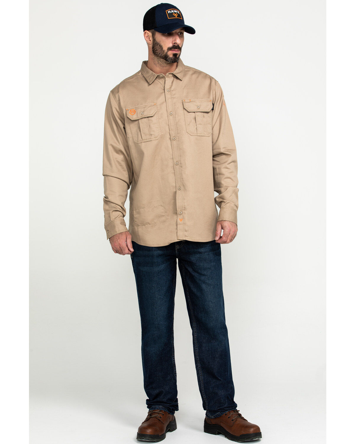 Cody James Men's FR Millikin Slim Straight Work Jeans