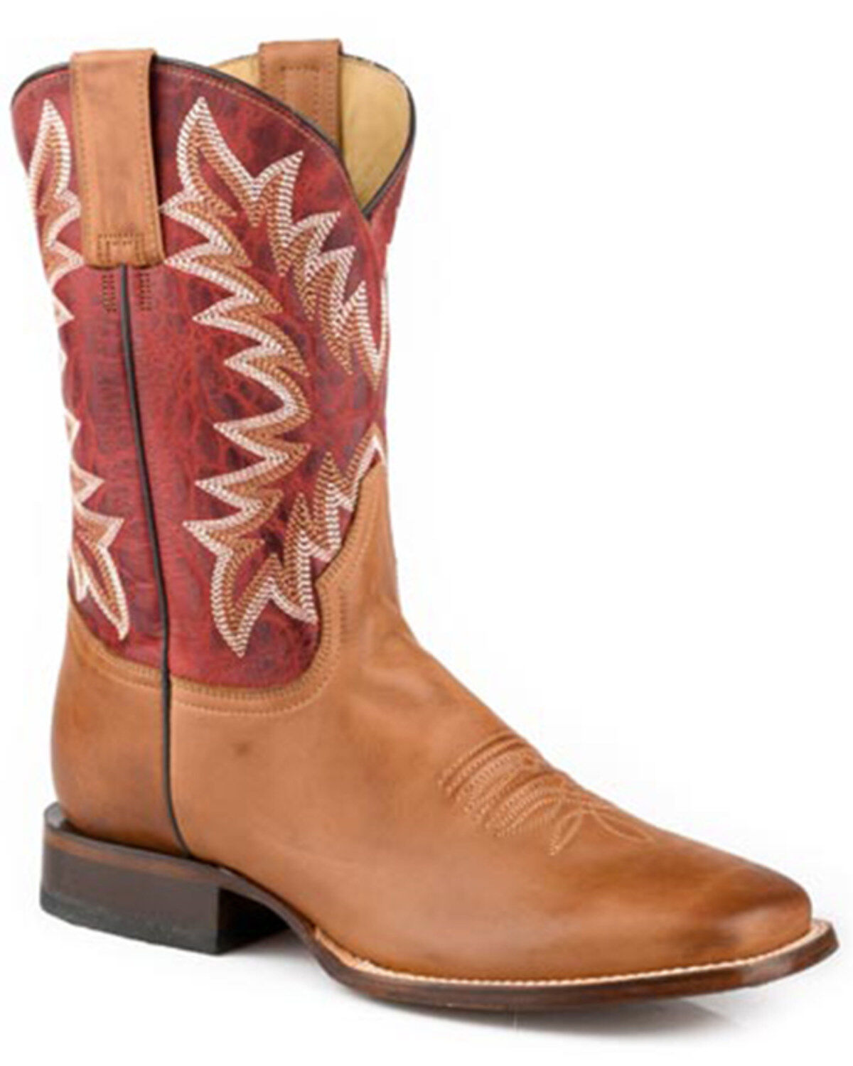 Stetson Men's Cole Western Boots - Broad Square Toe