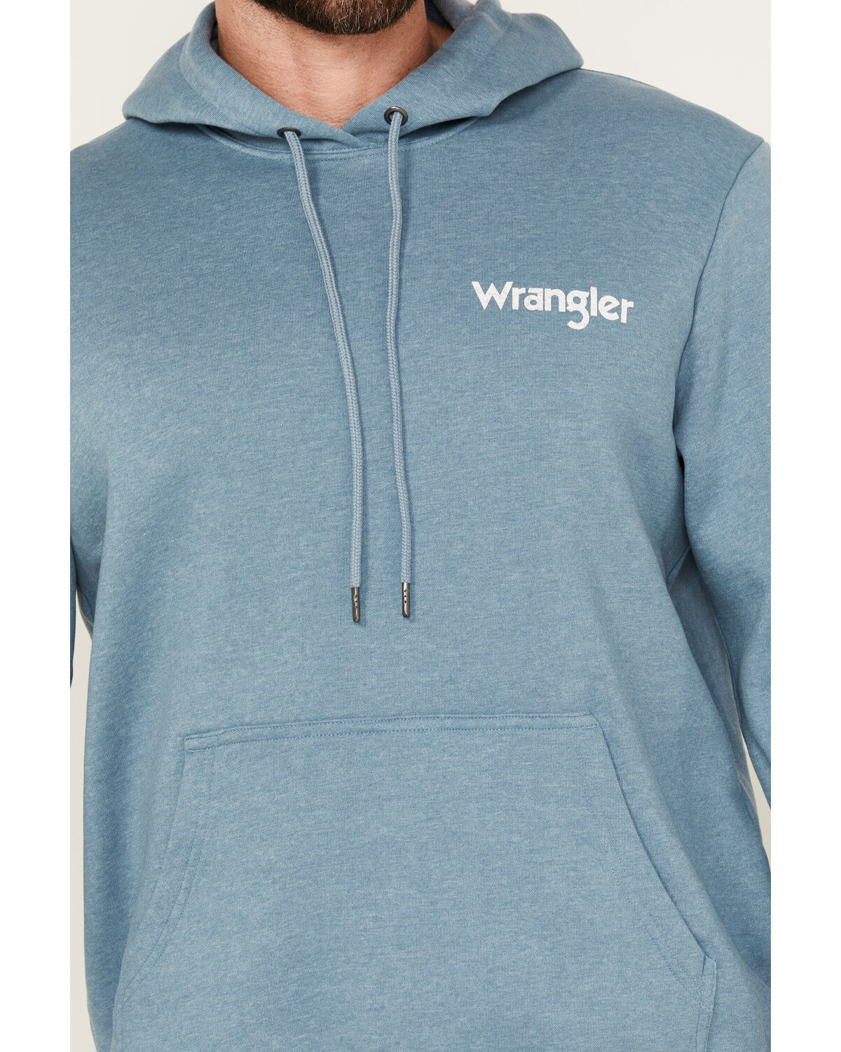 Wrangler Men's Scenic Steerhead Graphic Hooded Sweatshirt