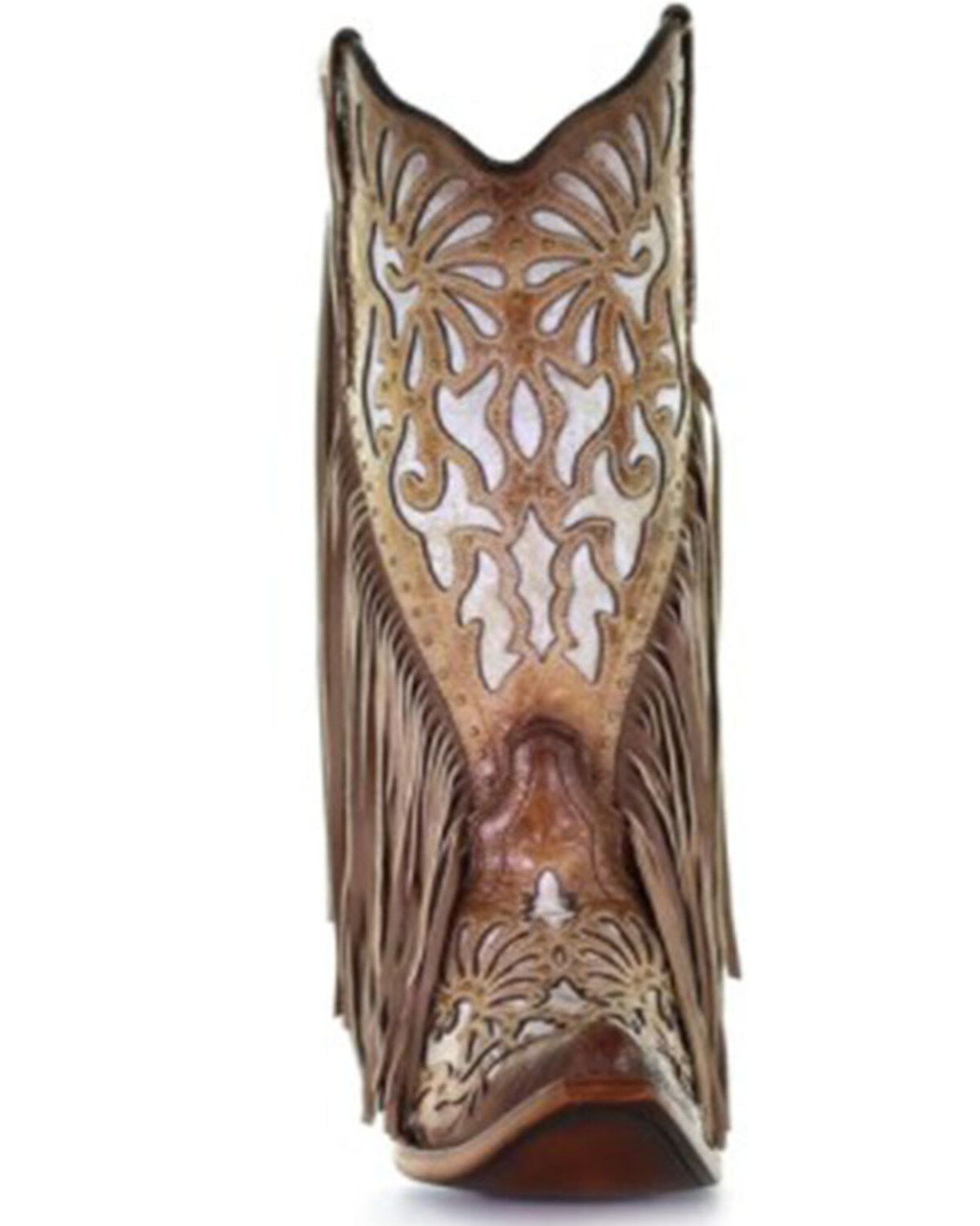 Corral Women's Embroidery & Studs Western Boots - Snip Toe