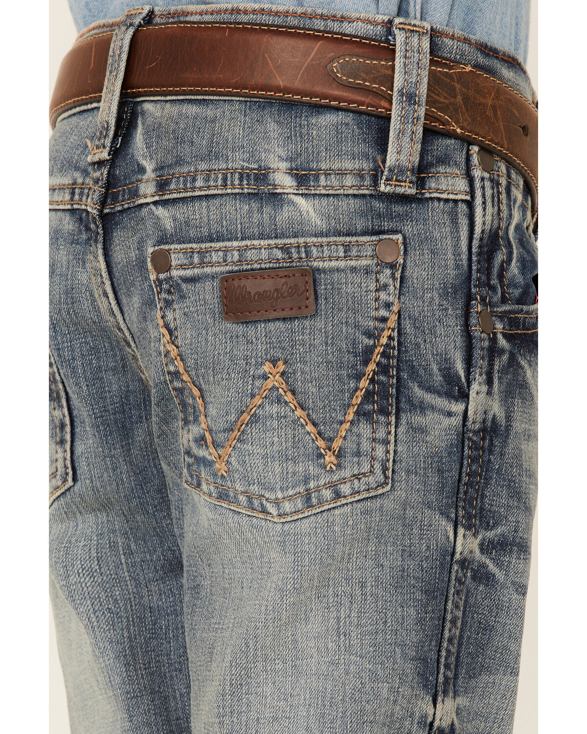 Wrangler Little Boys' Greeley Relaxed Bootcut Jeans