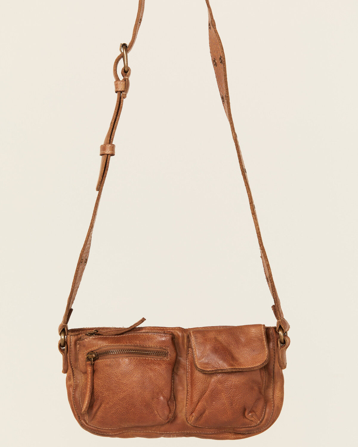 Free People Women's Wade Leather Crossbody Bag