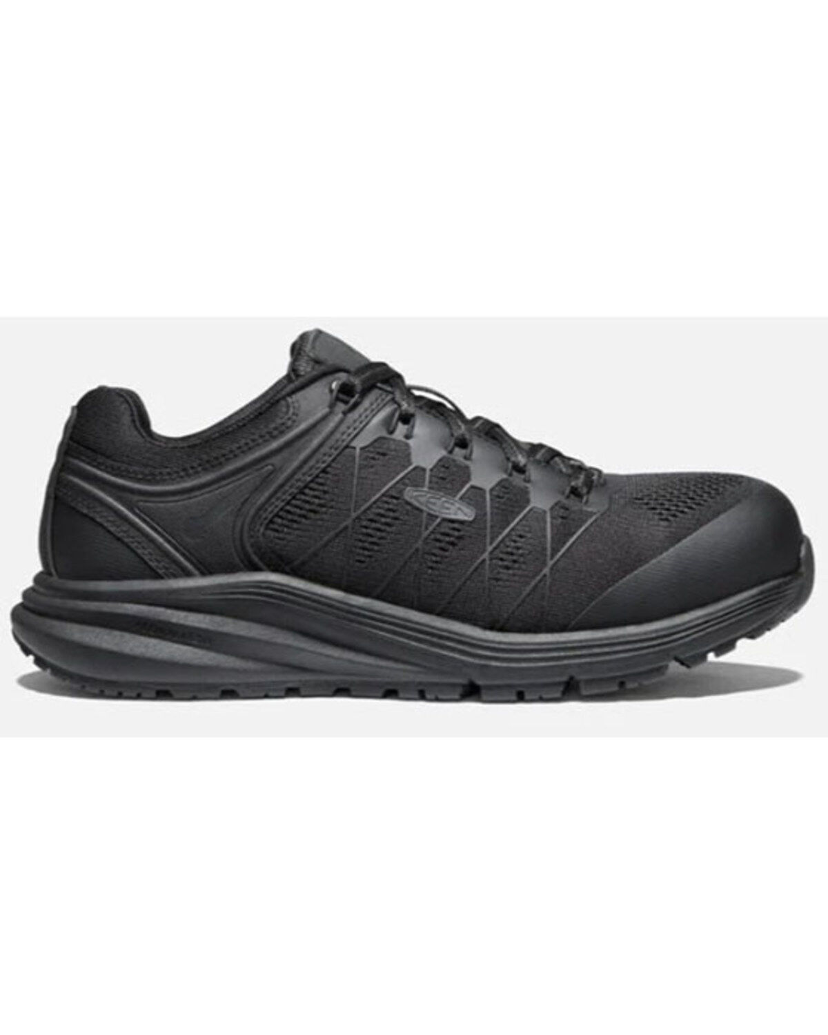 Keen Women's Black Vista Energy Work Shoes - Carbon Toe