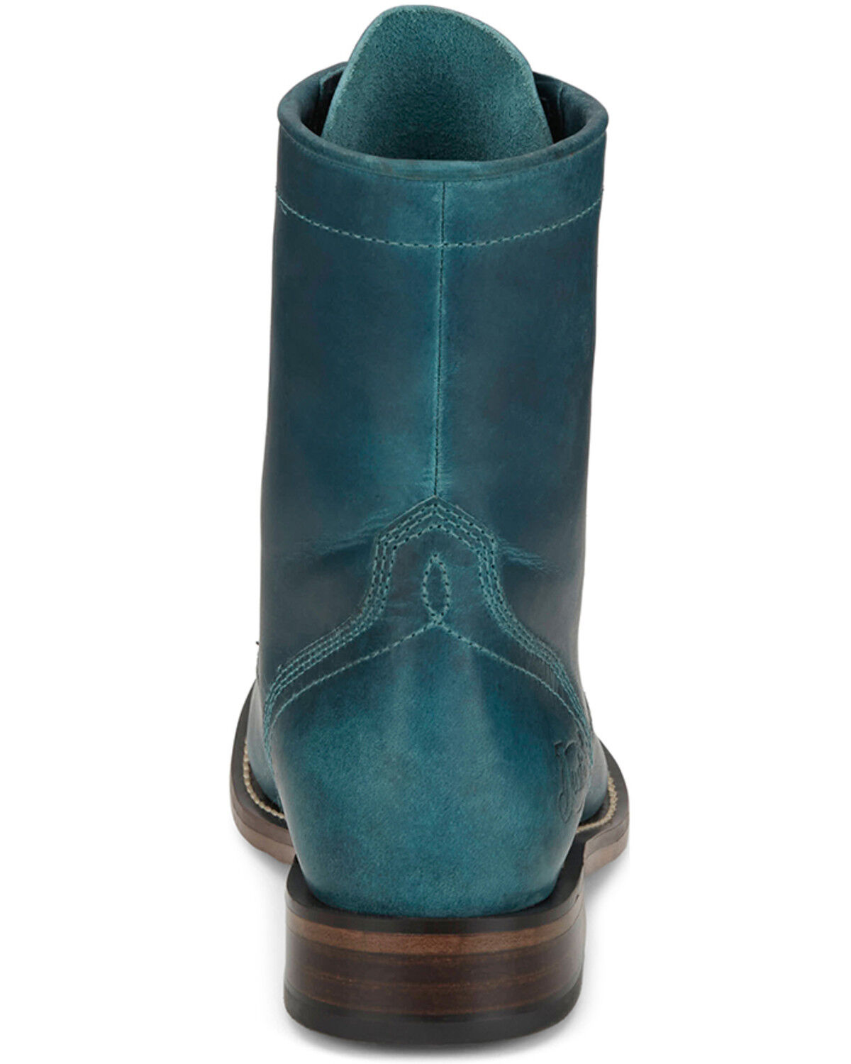 Justin Women's Mclean 7" Lace-Up Roper Boots - Round Toe