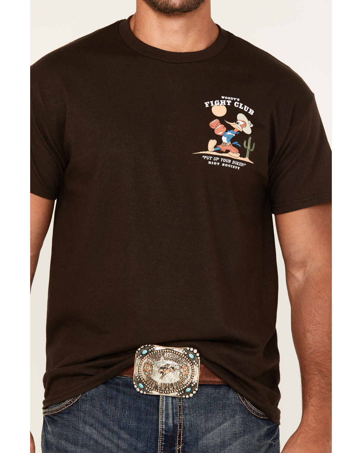 Riot Society Men's Fight Club Short Sleeve Graphic T-Shirt