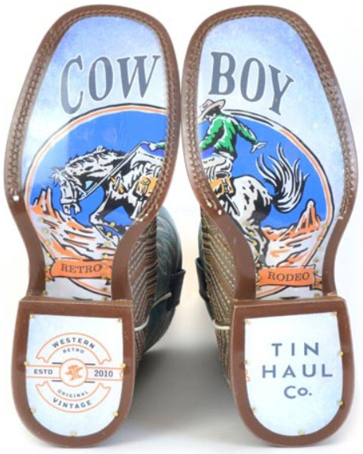 Tin Haul Men's Quantum Western Boots - Broad Square Toe